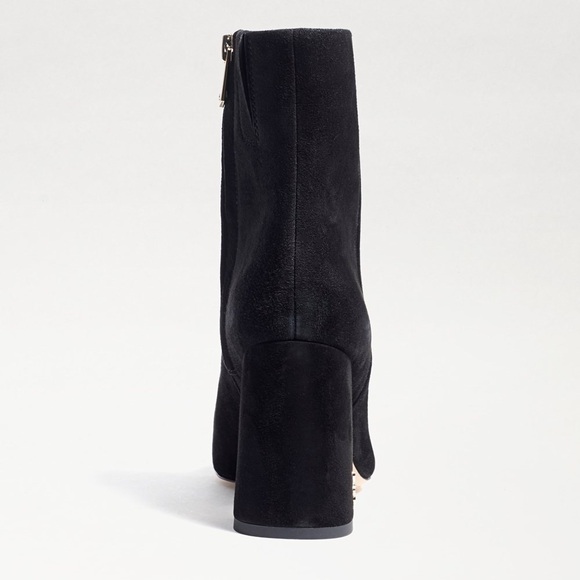 Sam Edelman Women Codie High Block Heel Suede/Leather Booties Shoes Size 7.5 NIB - Picture 5 of 14